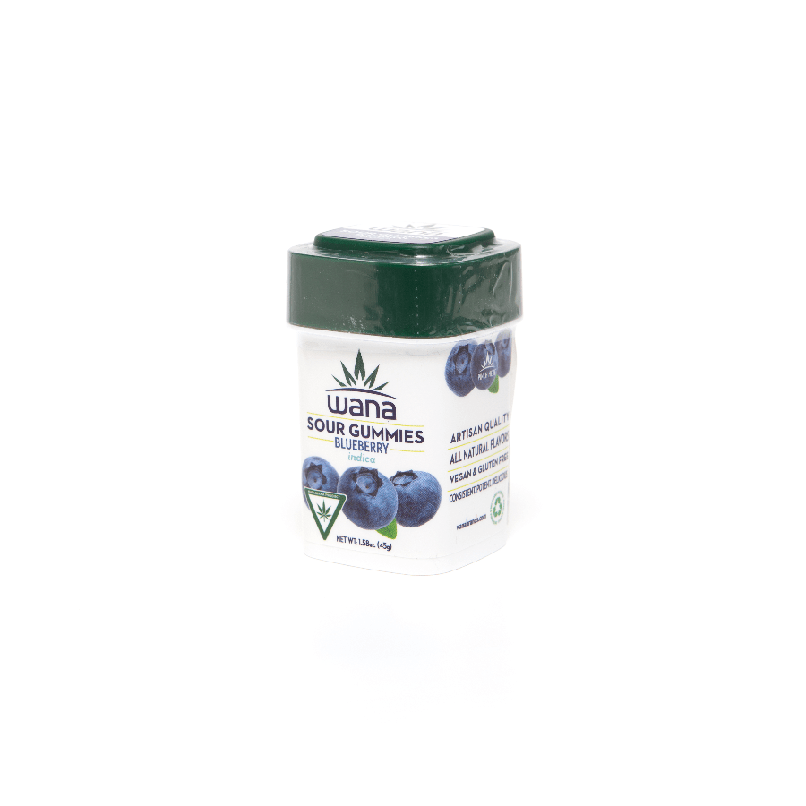 Wana | Blueberry Indica Gummy | 100mg THC