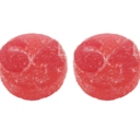 1964 -  Strawberry Cough Strawberry Watermelon FSE Live Rosin Gummies 2x