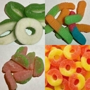 mixed fruit gummy