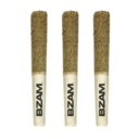 BZAM - Dunkd Blue Dragon Kief and Terpene Infused Pre-rolls  3x0.5g >H