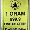 999 SHATTER 1 GRAM - PLATINUM BUBBA