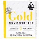 Cannariginals Gold Transdermal Rub