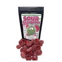 EIGHTH BROTHER SOUR RASPBERRY GUMMIES 100MG