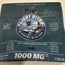 Blissful Blue Razz Gummies | 1000 MG | Flight Bites