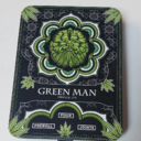 Green Man - Embossed Tin