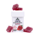 Wana CBD Sour Gummies | 10:1 Strawberry 10mg Rec