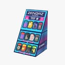 Zengas Royal Jet Rubberized Cube Lighter Assorted