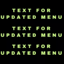 Text for Menu