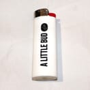 Bic Lighters - A Little Bud Bic White