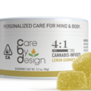 Care By Design | Gummies 4:1 CBD:THC Lemon | 100mg total cannabinoids