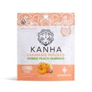 Kanha Hybrid Peach Gummies 100mg