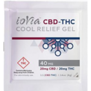ioVia Cool Relief Gel 40mg - CBD : THC - CC