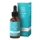SOCIAL UNFLAVORED CBD TINCTURE 1,000MG