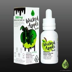 YK Drops - Wicked Apple 1000mg THC
