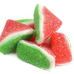 Watermelon slice gummies