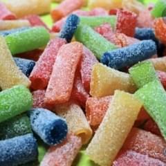 Sour tropical blend gummies