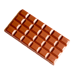 1000mg King size chocolate bar