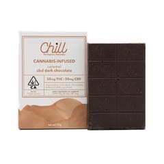 Chill Caramel CBD 1:1 Dark Chocolate 100mg
