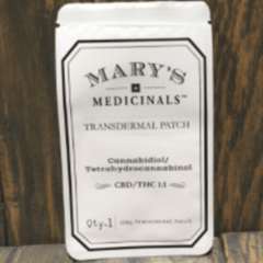 MARY'S MEDICINAL 1:1-10MG TRANSDERMAL PATCH