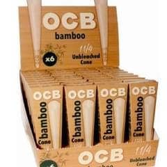 BAMBOO CONES 1 1/4" 6PK | OCB