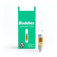 Buddies - Hybrid - Headband x Field Cookies - 1g Live Resin Cartridge