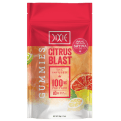 Dixie Gummy -Sativa- Citrus Blast - 100mg