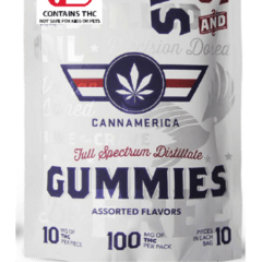 Cannamerica Sweet & Sour Gummies (indica)