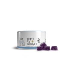 Care by Design - 18:1 CBD:THC - Mixed Berry Gummies - 100 MG