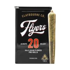 Claybourne Co. - Divine Storm Flyers Single Infused 20pk .5g Preroll