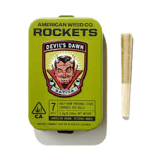 DEVIL'S DAWN INFUSED PREROLLS 7PK (0.5G) ROCKETS [S]
