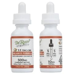 Dr. Raw Organics Balance 1:1 Tincture 30 ml 500mg