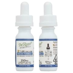 Dr. Raw Organics Focus Formula CBD Tincture 15ml 250mg