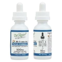 Dr. Raw Organics Focus Formula CBD Tincture 30ml 500mg