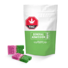 General Admission: Strawberry Kiwi THC:CBG 1:1 Soft Chew(16g)(2pc)