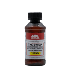 Highgrade THC Syrup | Strawberry 100mg Rec
