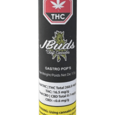 J Buds Craft Cannabis: Gastropop (1.5g)(3pk)