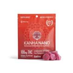 Kanha - Nano Cranberry Pomegranate Gummies Sativa 100mg