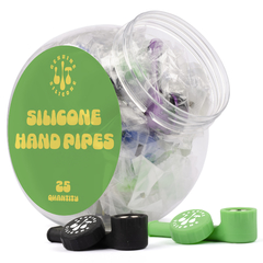 LIT SILICONE HAND PIPES