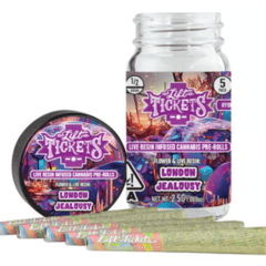 LONDON JEALOUSY INFUSED PREROLL 5PK (2.5G) [H]