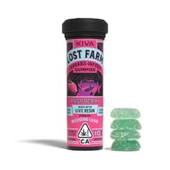 LOST FARM RASPBERRY WEDDING CAKE GUMMIES 100MG