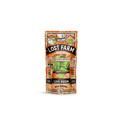 LOST FARM SOUR GRAPE SOUR DIESEL CHEWS 100MG