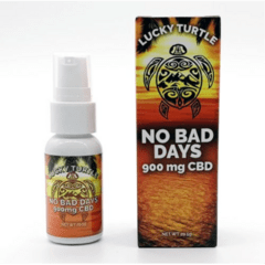 LUCKY TURTLE CBD - NO BAD DAYS TRAVEL SPRAY - 900mg