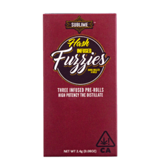 MINI FUZZIES SATIVA HASH INFUSED PRE-ROLL 3 PACK