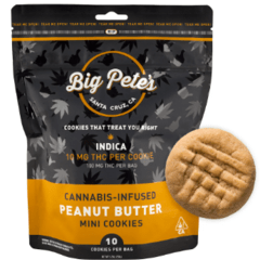 PEANUT BUTTER COOKIE 10PC (100MG) [I]