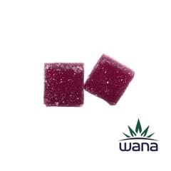 Pomegranate Blueberry Acai 1:5 THC:CBD Gummies 2 x 5mg (Wana)