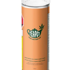 Tea Pot: Mango Green Tea & Pedro's Sweet Sativa