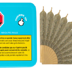 Thumbs Up: Indica Pre-rolls(5g)(10pk)