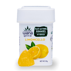 Wana - QUICK -  Limoncello Fast Acting Gummies (Hybrid) 100mg