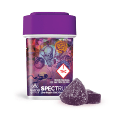 Wana Fast Acting Rosin Gummies | Berry Gelato 100mg Rec