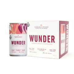 Wunder - Sessions - 4-Pack - Grapefruit Hibiscus - 32 MG